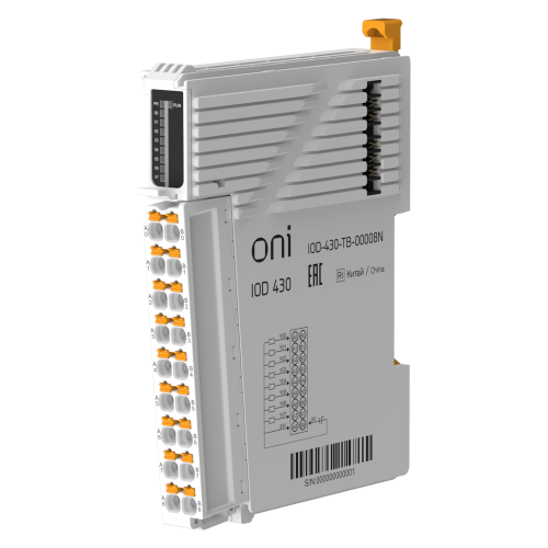 IOD 430 Модуль дискретного вывода 8 сигналов NPN ONI IOD 430 Модуль дискретного вывода 8 сигналов NPN ONI
