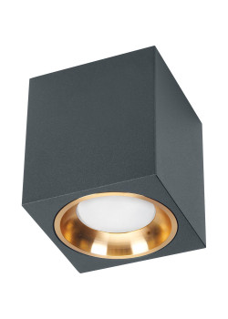 Светильник потолочный Feron ML1754 MR16 GU10 35W 230V, черный, золото