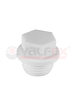 Заглушка резьбовая 20х1/2 (1000/250) VALFEX 10163020