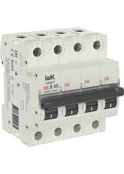 ARMAT Автоматический выключатель M06N 4P B 40А IEK