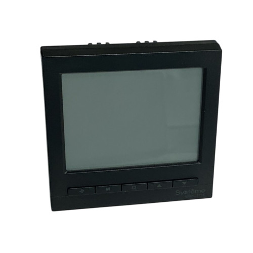 Термостат комнатный цифровой, О/Н/В/А для 4тр 3ск FCU и 2-поз.клап, 1UI 5DO Modbus ⏦230В BS чер Термостат комнатный цифровой, О/Н/В/А для 4тр 3ск FCU и 2-поз.клап, 1UI 5DO Modbus ⏦230В BS чер