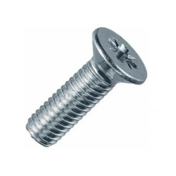 Винт 10x30 с потайной головкой и крестообразным шлицем DIN 965 TDZ EKF