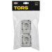 TORS Розетка 2-местная вертикальная 16А IP55 TS332 белый IEK TORS Розетка 2-местная вертикальная 16А IP55 TS332 белый IEK