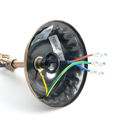 Светильник садово-парковый Feron PL3705 круглый на цепочке 60W 230V E27, черное золото Светильник садово-парковый Feron PL3705 круглый на цепочке 60W 230V E27, черное золото