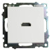 Розетка HDMI 2.1, Type A (механизм), STEKKER GLS00-7118-01, серия Катрин, белый Розетка HDMI 2.1, Type A (механизм), STEKKER GLS00-7118-01, серия Катрин, белый