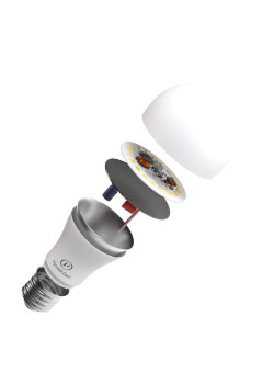 Лампа светодиодная RS LED A60 E27 12W 220-240V 4000К 12Вт грушевидная 1200лм Ra 90 15010345041