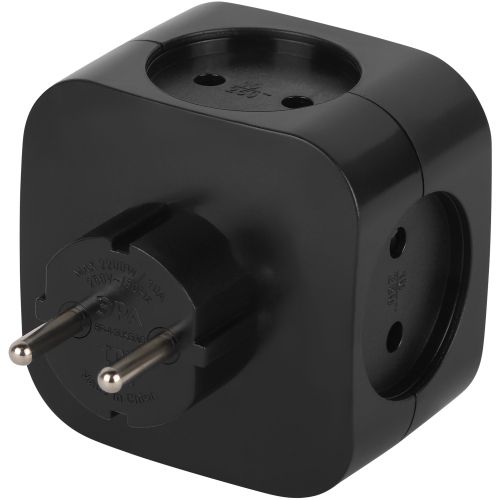Разветвитель 4-м SP-4-3USBAC-B + 3 USB A+C со шторками 10А чер. Эра Б0069084 Разветвитель 4-м SP-4-3USBAC-B + 3 USB A+C со шторками 10А чер. Эра Б0069084