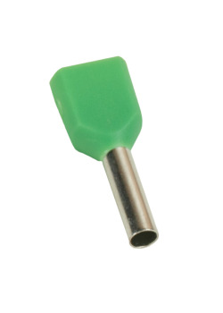 Наконечник штыревой втулочный под два провода НШвИ2 OptiKit T-Shv2-PVC- 1,0-8(100шт)