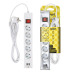 Фильтр сетевой 5х3м с/з со шторками ПВС 3 IP075 2USB 2200Вт 10А бел. Duwi 32592 5 Фильтр сетевой 5х3м с/з со шторками ПВС 3 IP075 2USB 2200Вт 10А бел. Duwi 32592 5