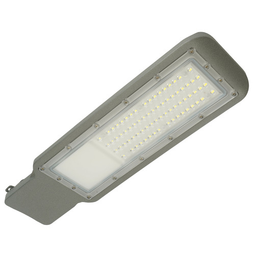 Светодиодный уличный консольный светильник Feron SP3021 50W 5000K 230V, серый Светодиодный уличный консольный светильник Feron SP3021 50W 5000K 230V, серый