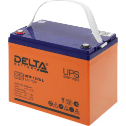 Батарея для ИБП Delta DTM 1275 L 12В 75Ач