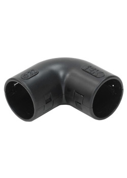 Поворот открывающийся на 90град. CI32G черн. IEK CTA10D-CIG32-K02-025