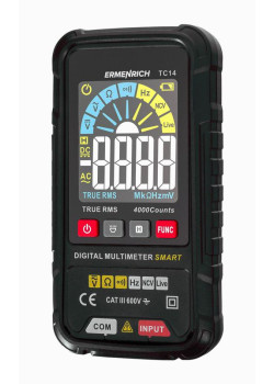 Мультиметр цифровой Zing TC14 Ermenrich 82981