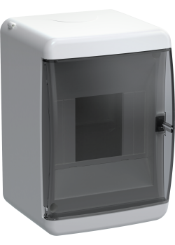 TEKFOR Mini Корпус пластиковый КМПн-4 IP41 белый IEK