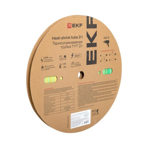 ТУТ нг 10/5 жел-зел рулон EKF