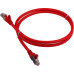 Патч-корд Lanmaster LAN-PC45/S6-1.0-RD FTP RJ-45 вил.-вилка RJ-45 кат.6 1м красный LSZH (уп.:1шт)