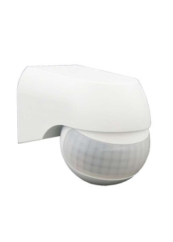 Датчик движения PMS-IR 010 800Вт 180град. 12м IP44 WH JazzWay 5012936