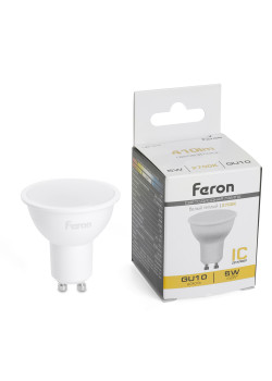 Лампа светодиодная Feron LB-24 MR16 GU10 5W 175-265V 2700K
