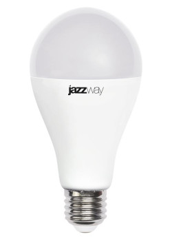 Лампа светодиодная PLED-LX 20Вт A65 грушевидная 4000К нейтр. бел. E27 JazzWay 5025264
