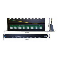 Патч-панель Lanmaster TWT-PP25TEL45 19