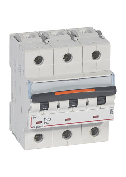 Авт.выкл.DX3 3П D20A 25кА