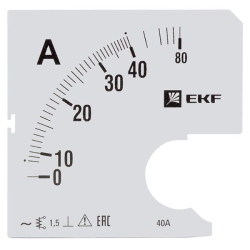 Шкала сменная для A961 40/5А-1,5 EKF
