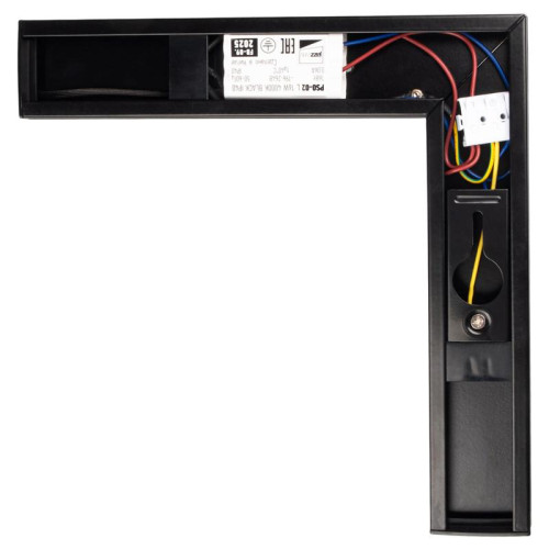 Светильник светодиодный PSO-02L 16Вт 4000К IP40 255х255х42мм BLACK ДПО/ДСО L-образ. для реечных потолков (универс. монтаж: накладной/подвесной) черн. Pro+ JazzWay 5069008
