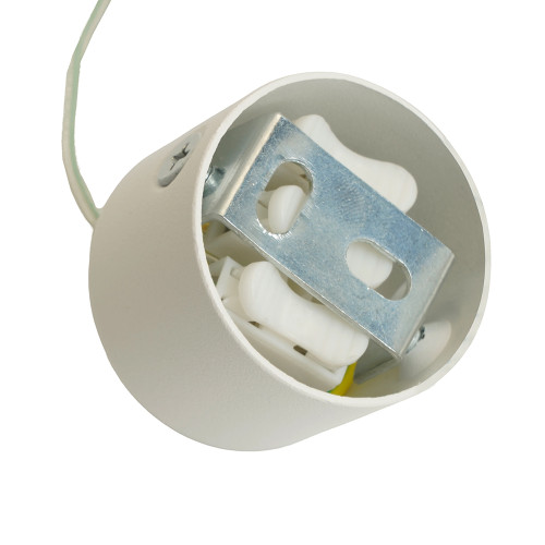 Светильник потолочный Feron ML1008 Barrel LUNA levitation на подвесе MR11 35W 230V, белый 40*250 Светильник потолочный Feron ML1008 Barrel LUNA levitation на подвесе MR11 35W 230V, белый 40*250