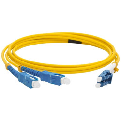Патч-корд Lanmaster LAN-2LC-2SC/SU-2.0 2x9/125 OS1/OS2 LC дуплекс-SC дуплекс 2м