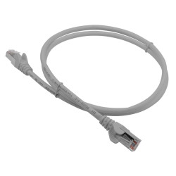 Патч-корд Lanmaster LAN-PC45/S5E-2.0-GY FTP вилка RJ-45-вилка RJ-45 кат.5е 2м серый LSZH (уп.:1шт)