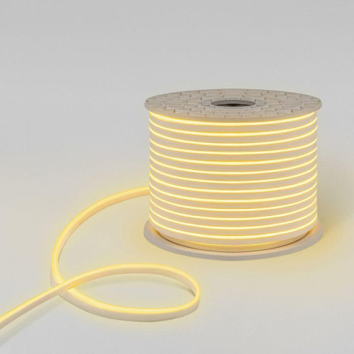 Шнур светодиодный гибкий неон LED SMD 8х16мм 120LED/м теп. бел. (уп.100м) Neon-Night 131-046 Шнур светодиодный гибкий неон LED SMD 8х16мм 120LED/м теп. бел. (уп.100м) Neon-Night 131-046