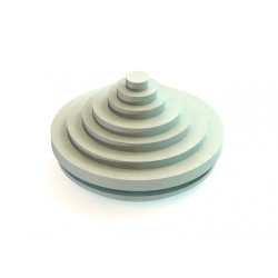 Cальник диаметр кабеля 25-28мм СЕРЫЙ IP55 КВ-103