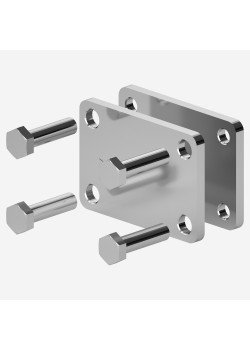 Зажим для подключения гибкой шины 50x24