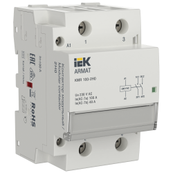 ARMAT Контактор модульный KMR 100А 230В AC 2НО IEK