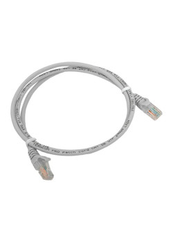 Патч-корд TERACOM PRO Cat.5E неэкран. UTP LSZH серый (1,0м)