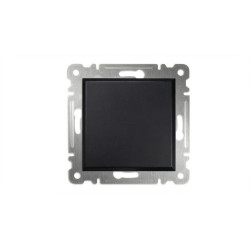 Выключатель 1-кл СП 10А IP20 250В механизм черн. Makel 57054001