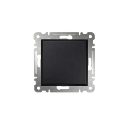 Выключатель 1-кл СП 10А IP20 250В механизм черн. Makel 57054001
