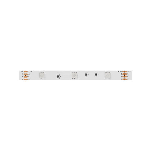 Лента светодиодная SMD5050-30-20-12-72-RGB 30LED/м, IP20, 12В, 7.2Вт, RGB, (У) TDM