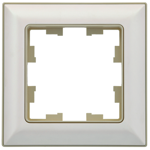 BRITE Рамка 1-местная РУ-1-Бр бежевый/жемчужный IEK BRITE Рамка 1-местная РУ-1-Бр бежевый/жемчужный IEK