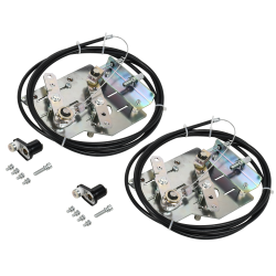 ARMAT AR-A MIL-2 Комплект тросовой механической блокировки для двух выключателей IEK