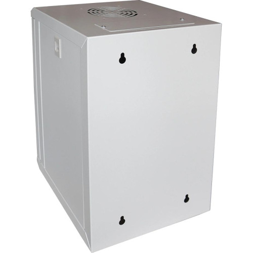 Шкаф коммутационный Lanmaster (TWT-CBW10G-6U-3X3-GY) настенный 6U 312x300мм пер.дв.стекл 30кг серый Шкаф коммутационный Lanmaster (TWT-CBW10G-6U-3X3-GY) настенный 6U 312x300мм пер.дв.стекл 30кг серый