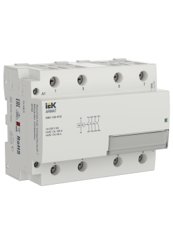 ARMAT Контактор модульный KMR 100А 230В AC 4НО IEK