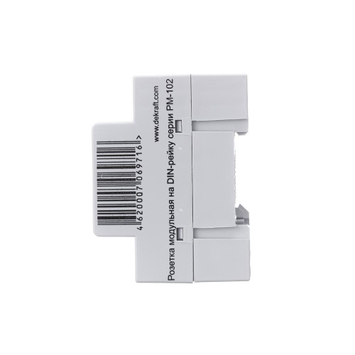 Розетка модульная РМ-102 2P+PEN 16А 220В на DIN-рейку Розетка модульная РМ-102 2P+PEN 16А 220В на DIN-рейку