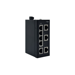 Неуправляемый промышленный коммутатор Ethernet, 8x10/100/1000BaseT