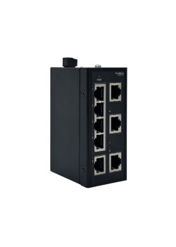 Неуправляемый промышленный коммутатор Ethernet, 8x10/100/1000BaseT