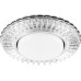 Светильник встраиваемый с белой LED подсветкой Feron CD4025 потолочный GX53 без лампы прозрачный Светильник встраиваемый с белой LED подсветкой Feron CD4025 потолочный GX53 без лампы прозрачный