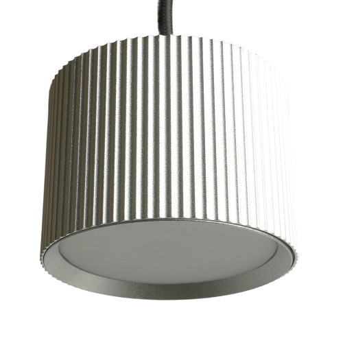Светильник потолочный Feron Barrel HL4588 ARIA levitation 12W, 230V, GX53, серебро + черный, на подвесе 1,7 м Светильник потолочный Feron Barrel HL4588 ARIA levitation 12W, 230V, GX53, серебро + черный, на подвесе 1,7 м
