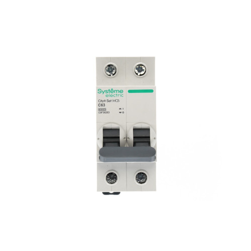 City9 Set Автоматический выключатель (АВ) С 63А 2P 6kA 230В