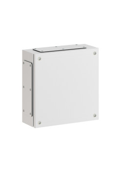Корпус клеммный металлический SDE ВxШxГ 300x300x120 мм с фланцами, IP66