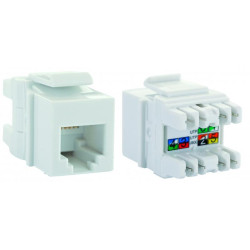 Модуль UTP кат.3 Keystone черн. Eurolan 16B-U3-12BL